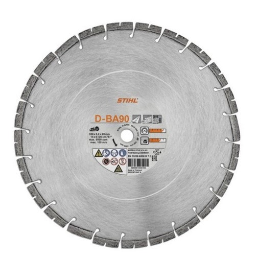 Diamentowa tarcza D-BA90 Stihl 08350947013, 08350947014, 