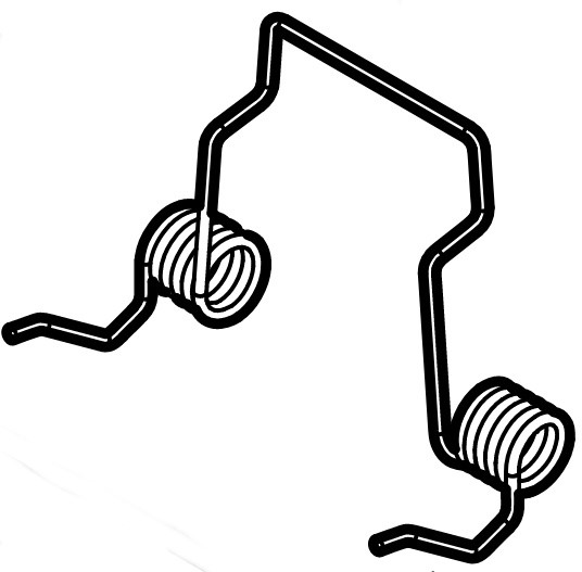 Sprężyna kątowa, Stihl 61407034930