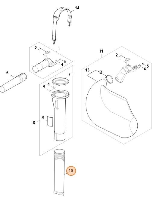 Rura ssąca, Stihl SA027083501