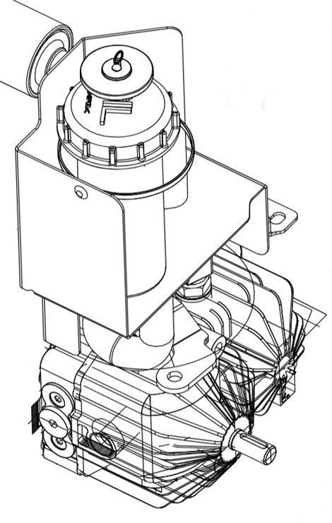 Zespół przekładni HST, Orec 0322-09200