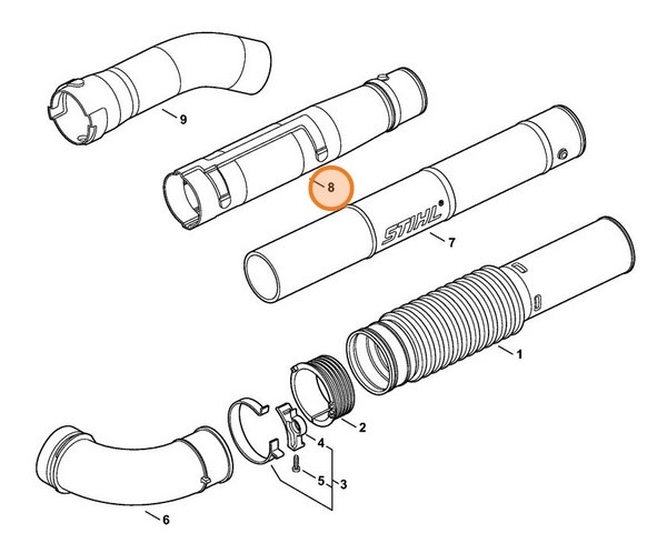 Rura, Stihl 42417083402