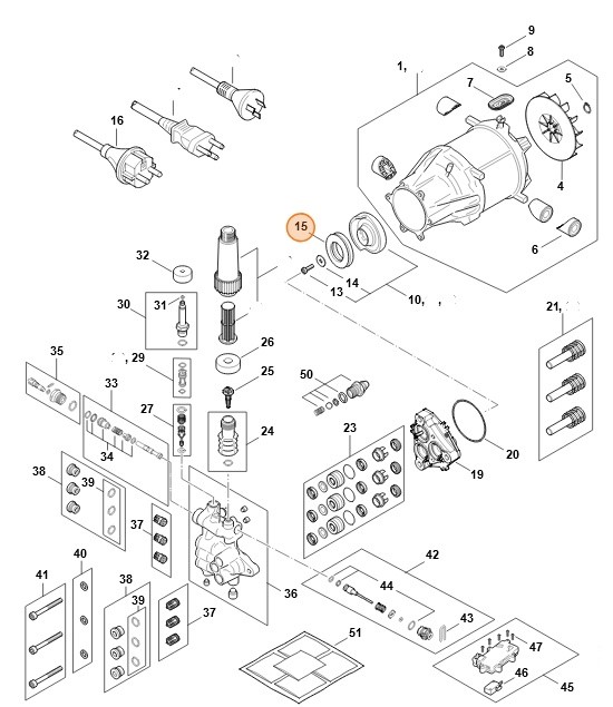 Łożysko, Stihl 95070030638