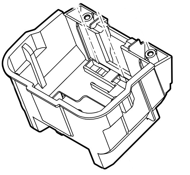 Uchwyt akumulatora, Stihl 63114000300