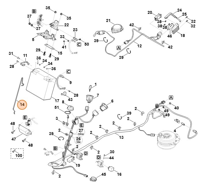 Pałąk, Stihl 61407630440