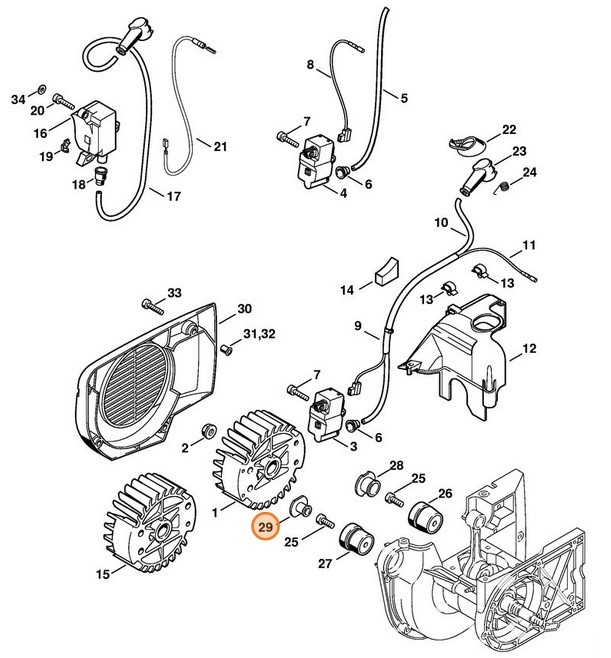 Zatyczka, Stihl 11197917306