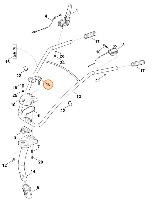 Uchwyt, Stihl 62418201201