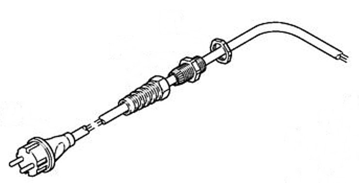 Przewód przyłącza zasilania Europa, Stihl 47684402000