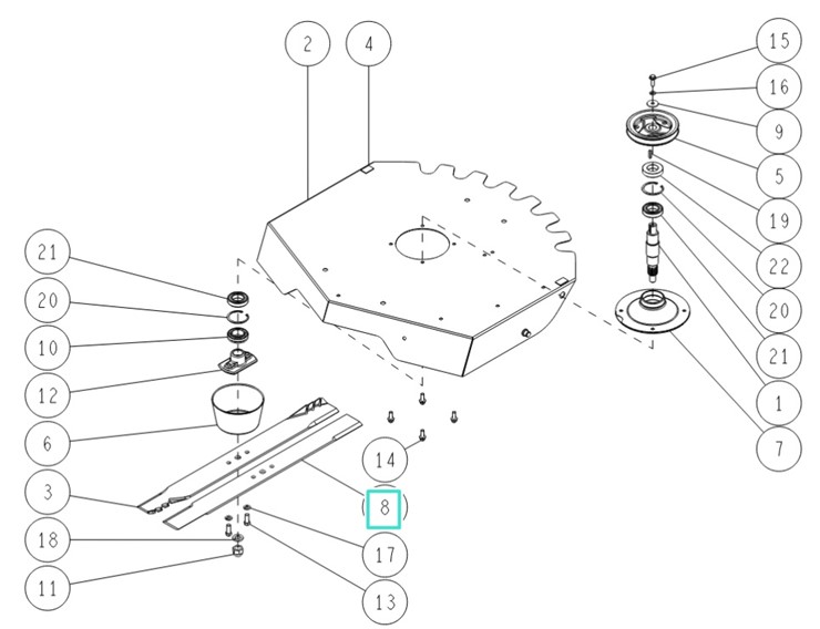 Ostrze, Orec 80-1445-821-00