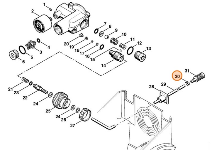Taśma zaciskowa 9,5-10,5, Stihl 97710210915