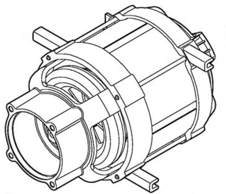 Silnik elektryczny 230 V/50 Hz, Stihl 47756000202