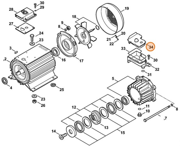 Pokrywka, Stihl 47807030700
