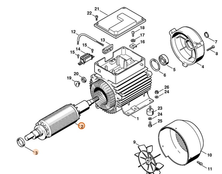 Wirnik, Stihl 47066001106