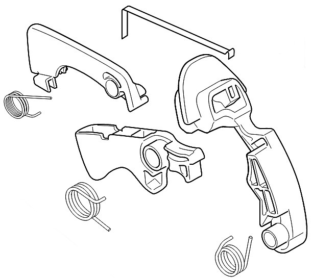 Zestaw elementów obsługowych, Stihl BA020073800