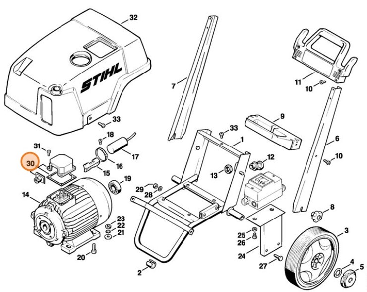 Pokrywka, Stihl 47166020900
