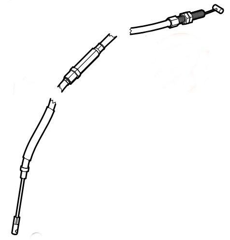 Cięgno sprzęgła, Stihl 62507109901