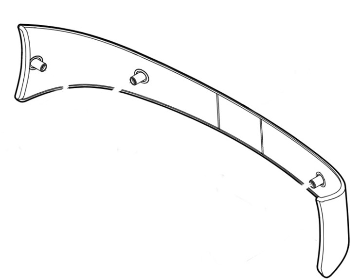 Listwa ochronna tylna, Stihl 63017067310