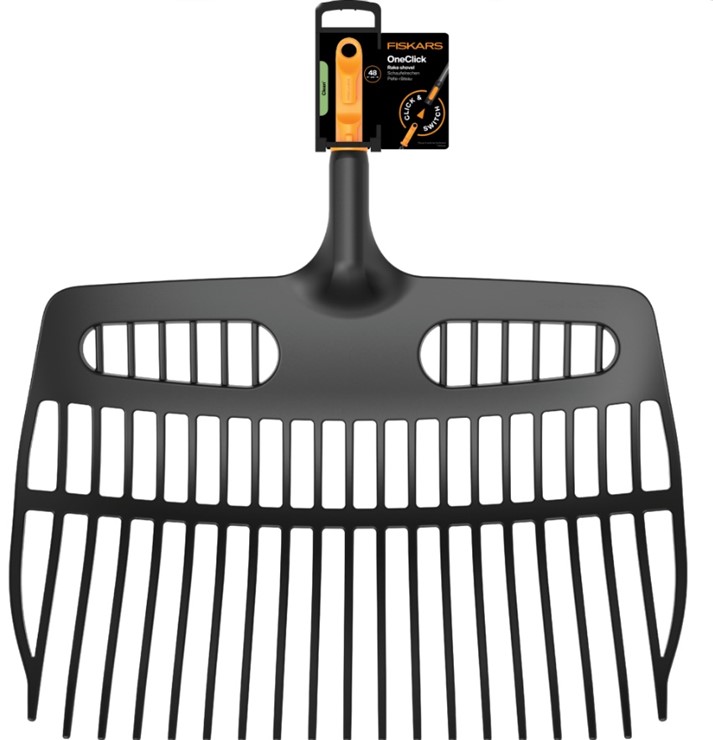 Głowica łopato-grabie do liści ogrodowe z tworzywa OneClick, Fiskars 1080681