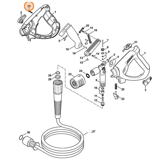 Zestaw śrub, Stihl 49250071061
