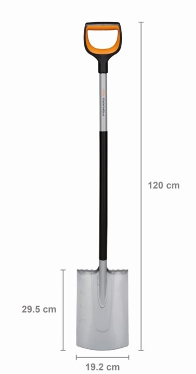 Szpadel prosty Xact, Fiskars 1066730