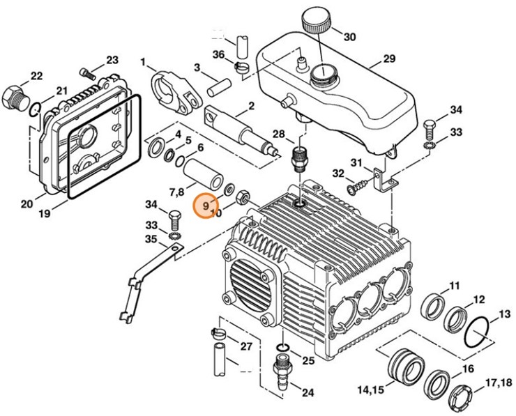 Pierścień uszczelniający, Stihl 47477092000