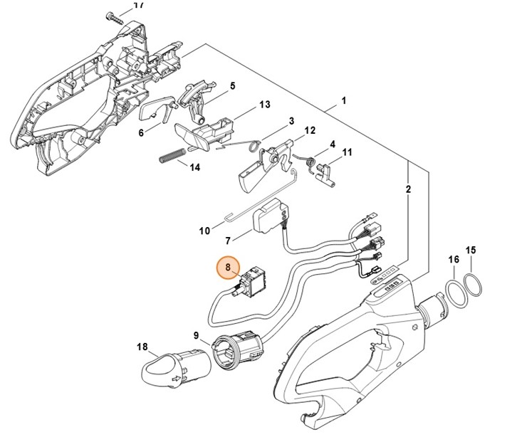 Przełącznik, Stihl 48694300502
