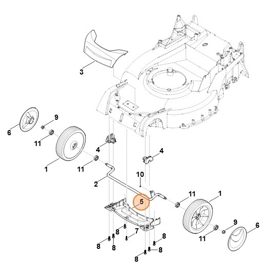 Pokrywa, Stihl 63747060720