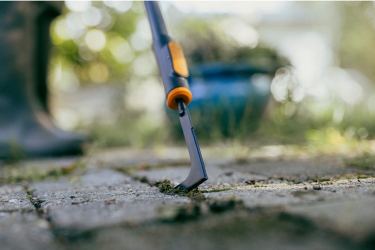 Głowica skrobak do czyszczenia fug OneClick, Fiskars 1080687