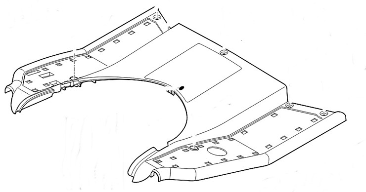 Osłona kompl., Stihl 61607802091