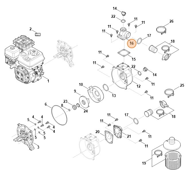 Kołnierz, Stihl VB037012000