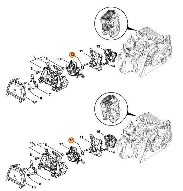 Tulejka, Stihl 11391411801