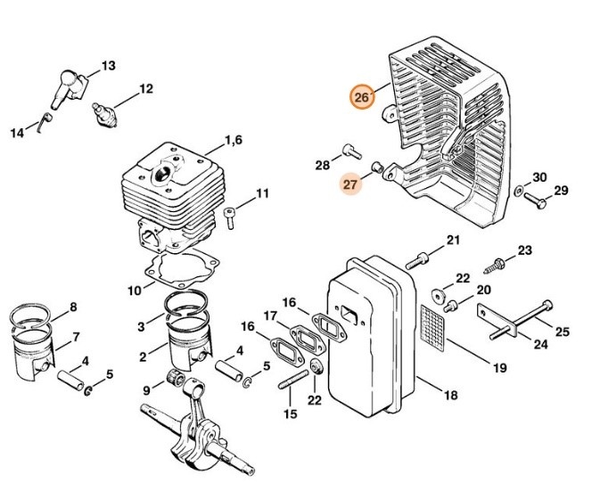 Kratka ochronna, Stihl 42011407200