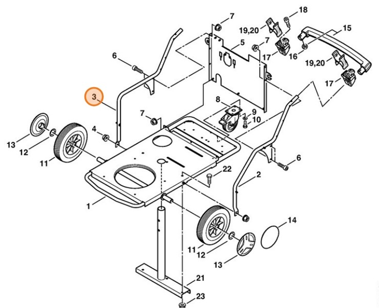 Rama, Stihl 47707902102