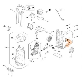 Osłona, Stihl RE027905122
