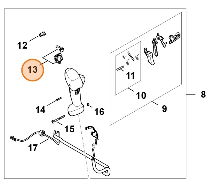 Przełącznik, Stihl FA084300510