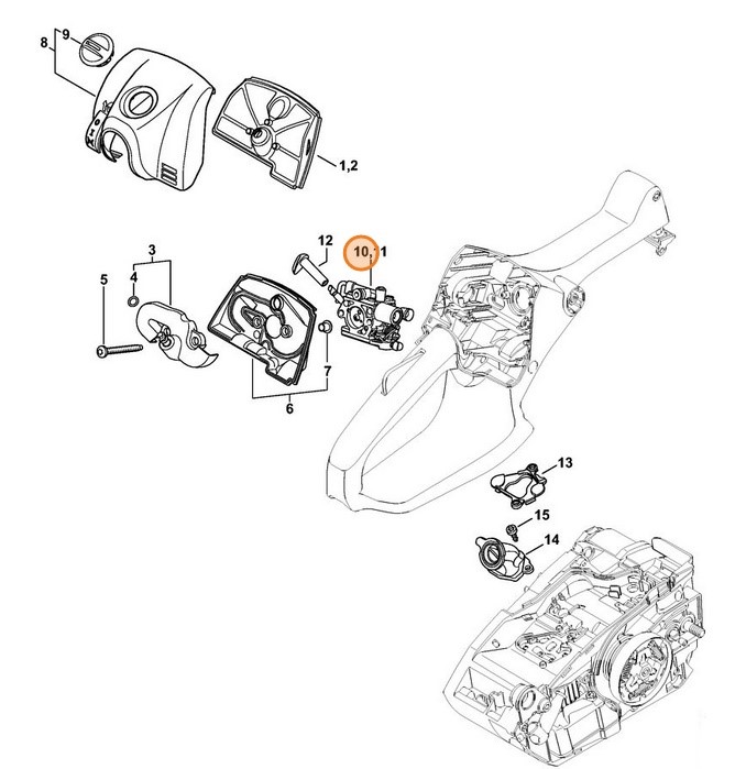 Gaźnik C1Q-S262E, Stihl 11461200604