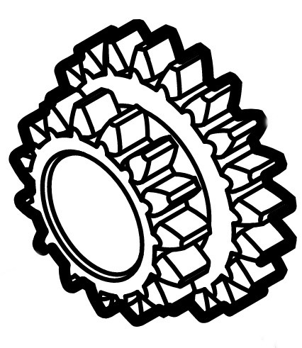 Koło zębate biegu wstecznego, Stihl 62516420101