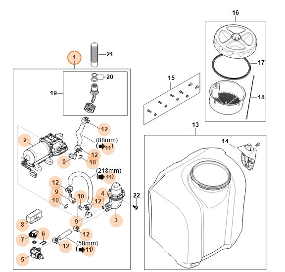Pompa, Stihl 48547005601