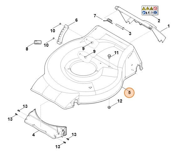 Obudowa, Stihl 63507008525