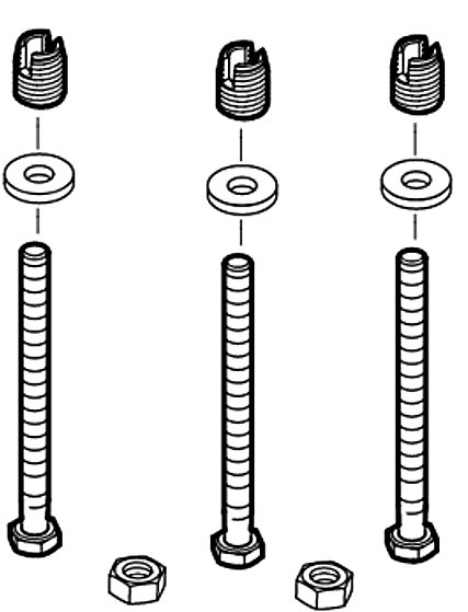 Zestaw naprawczy (wkładka gwintowana), Stihl 00000071800