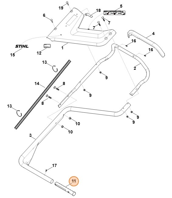 Uchwyt nośny, Stihl 63787915700