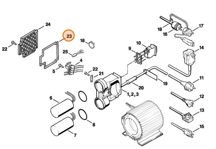 Uszczelka, Stihl 47034390510