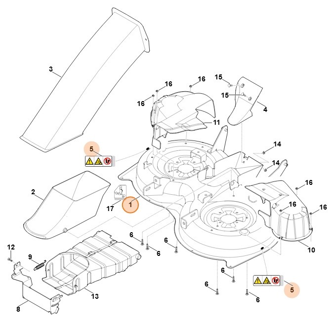 Obudowa, Stihl 61607008522