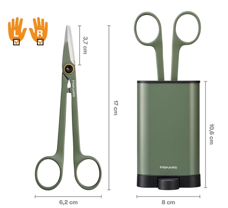 Plant Care Zestaw do pielęgnacji roślin doniczkowych, kwiatów 3 szt, Fiskars 1075317