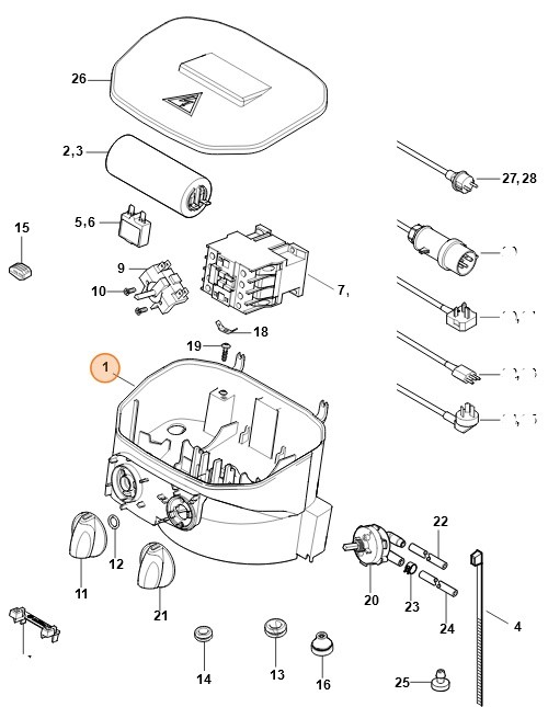 Obudowa, Stihl 47884321200