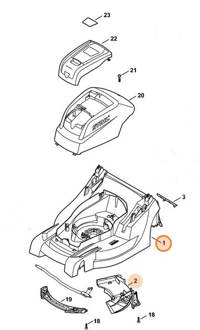 Obudowa, Stihl 63387008520