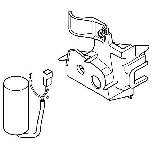 Kondensator z osłoną, Stihl 49506001900