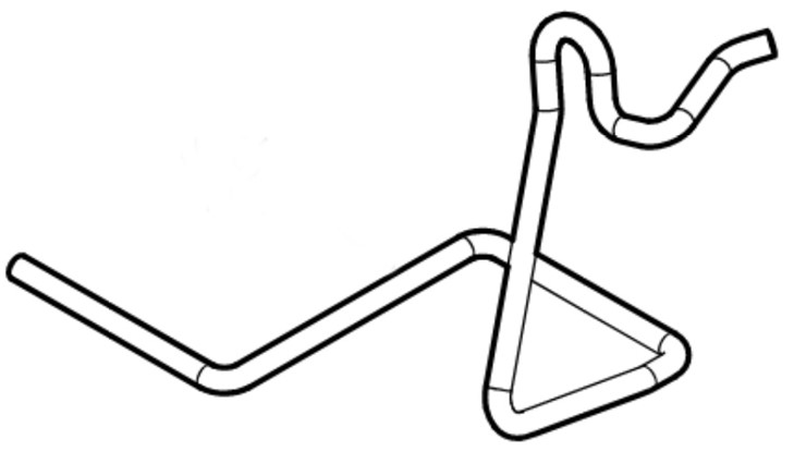 Pałąk kanału wyrzutowego, Stihl 61607062800