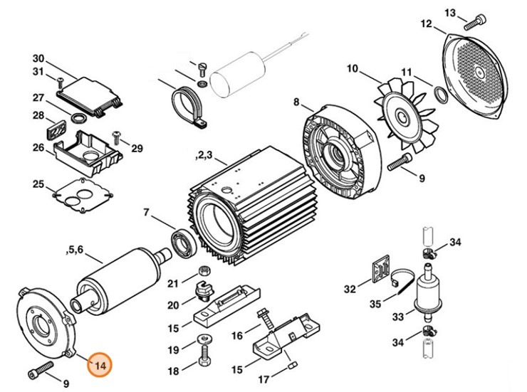 Pokrywa, Stihl 47716021100