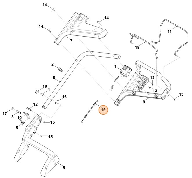 Cięgno, Stihl 63587007532