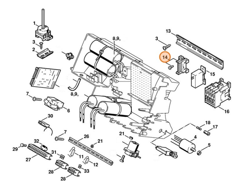 Listwa zaciskowa, Stihl 47064312900